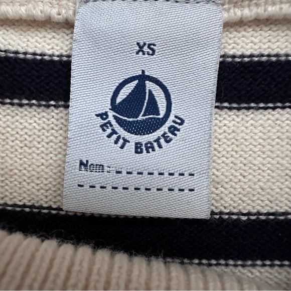 Petit Bateau stripped cotton top. - Picture 4 of 6